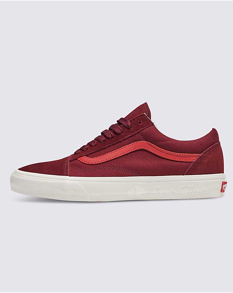 Vans Old Skool Ayakkabı Erkek Kırmızı | Türkiye XLP136954