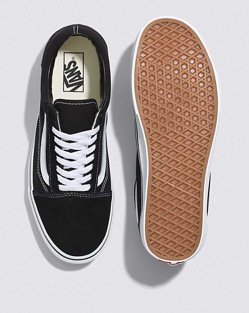 Vans Old Skool Ayakkabı Erkek Siyah Beyaz | Türkiye XOF793548