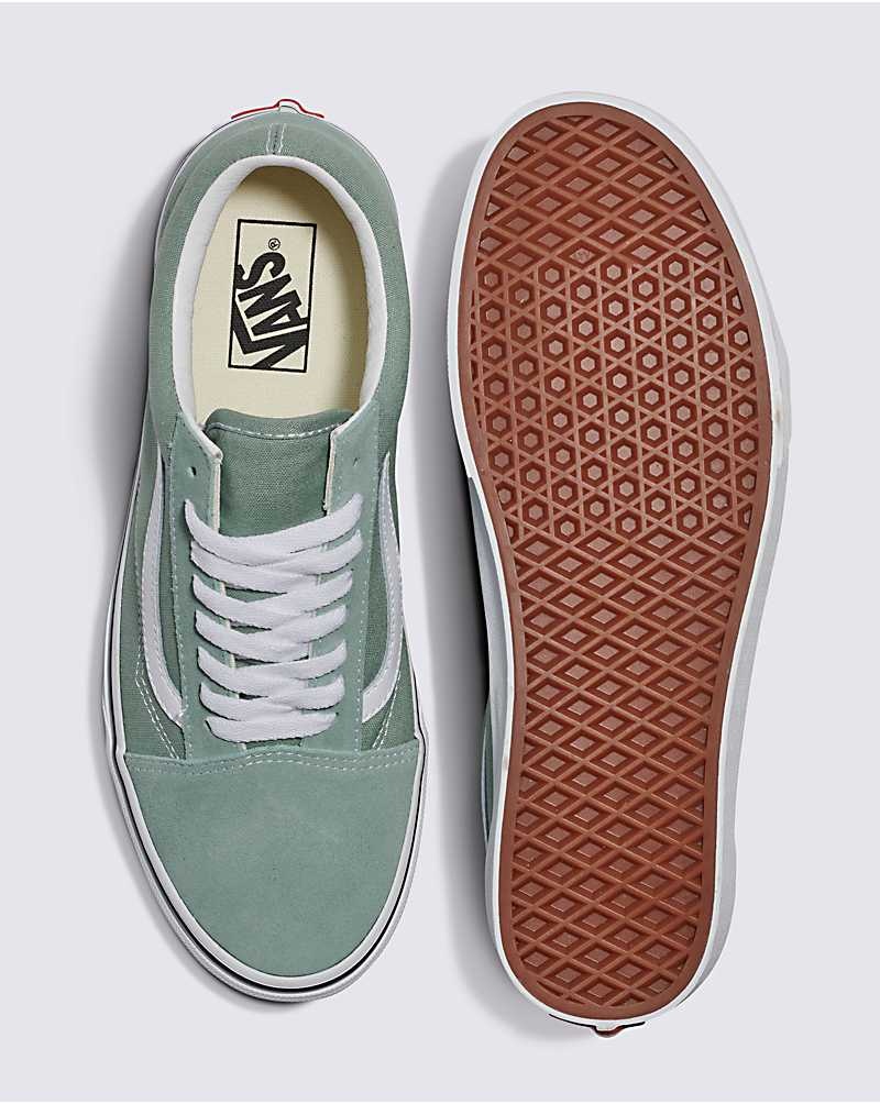 Vans Old Skool Ayakkabı Erkek Yeşil | Türkiye LGD194523