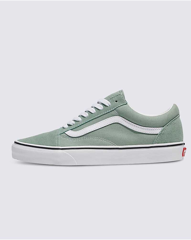 Vans Old Skool Ayakkabı Erkek Yeşil | Türkiye LGD194523