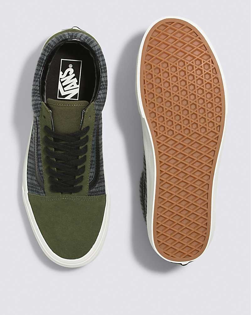 Vans Old Skool Ayakkabı Erkek Zeytin Yeşili | Türkiye FKH962183