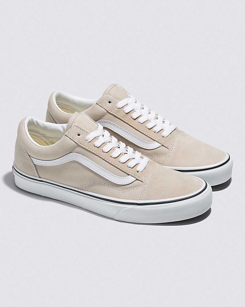 Vans Old Skool Ayakkabı Kadın Bej Rengi | Türkiye ZNP678214