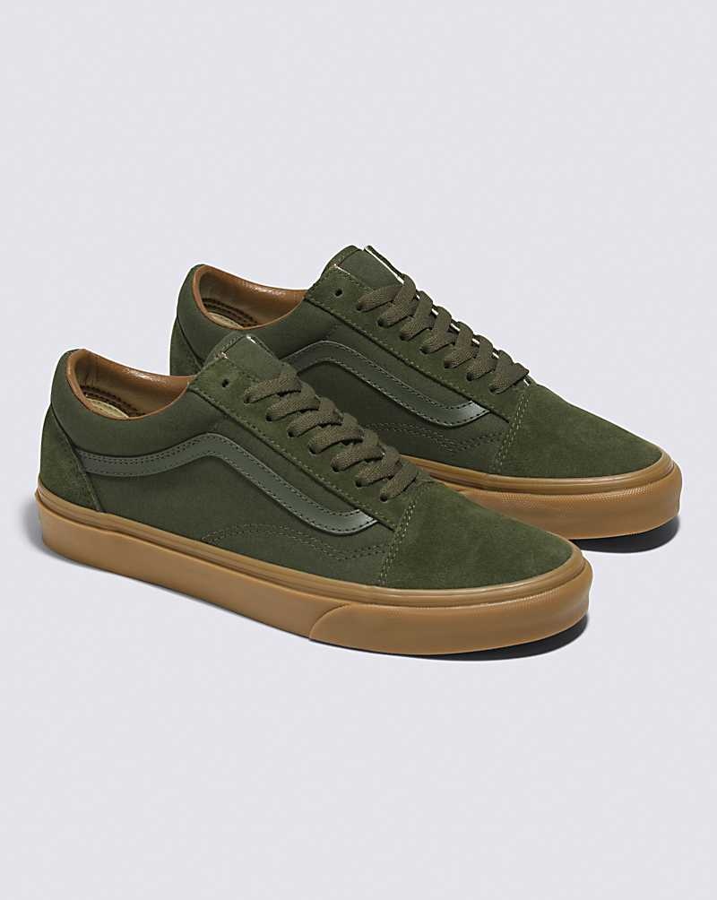 Vans Old Skool Ayakkabı Kadın Zeytin Yeşili | Türkiye MUW872645