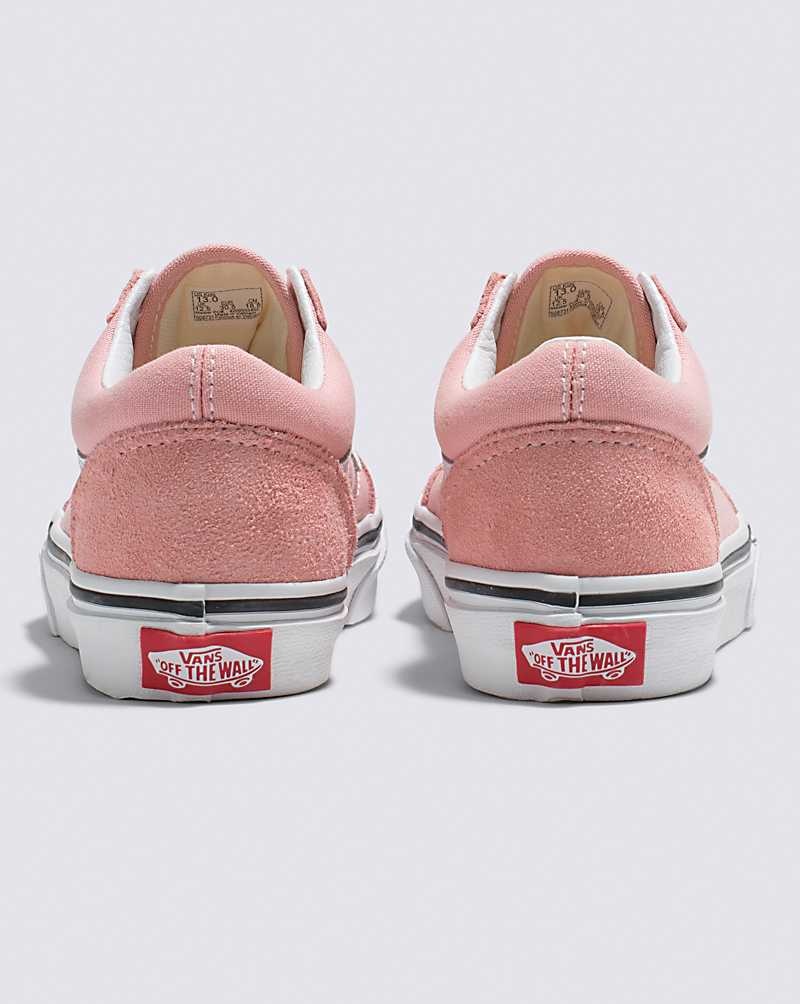 Vans Old Skool Ayakkabı Çocuk Pembe Beyaz | Türkiye EUN184029