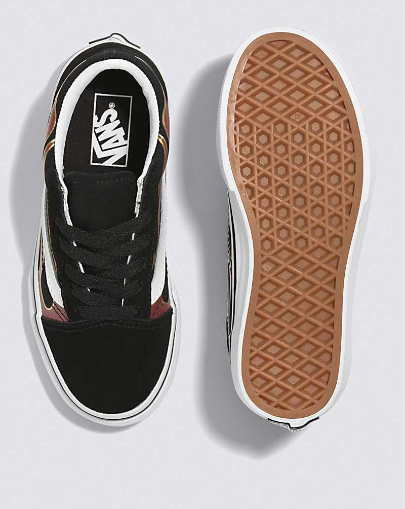 Vans Old Skool Ayakkabı Çocuk Siyah | Türkiye LBM942358