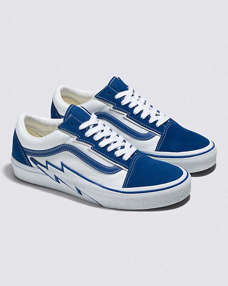 Vans Old Skool Bolt 2-Tone Ayakkabı Erkek Lacivert Beyaz | Türkiye VZC418026