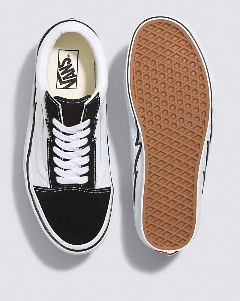 Vans Old Skool Bolt 2-Tone Ayakkabı Kadın Siyah Beyaz | Türkiye JGU816237