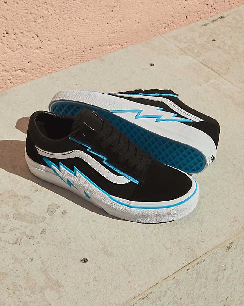 Vans Old Skool Bolt Ayakkabı Kadın Siyah Mavi | Türkiye JQK241078