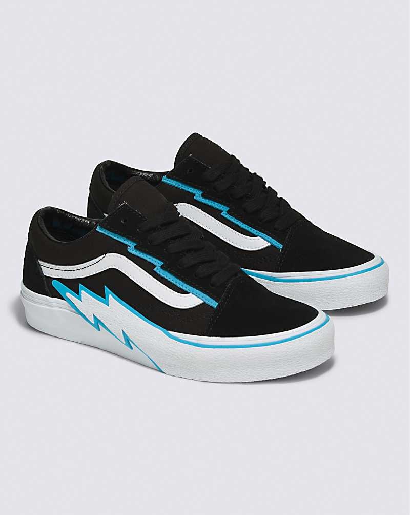 Vans Old Skool Bolt Ayakkabı Kadın Siyah Mavi | Türkiye JQK241078