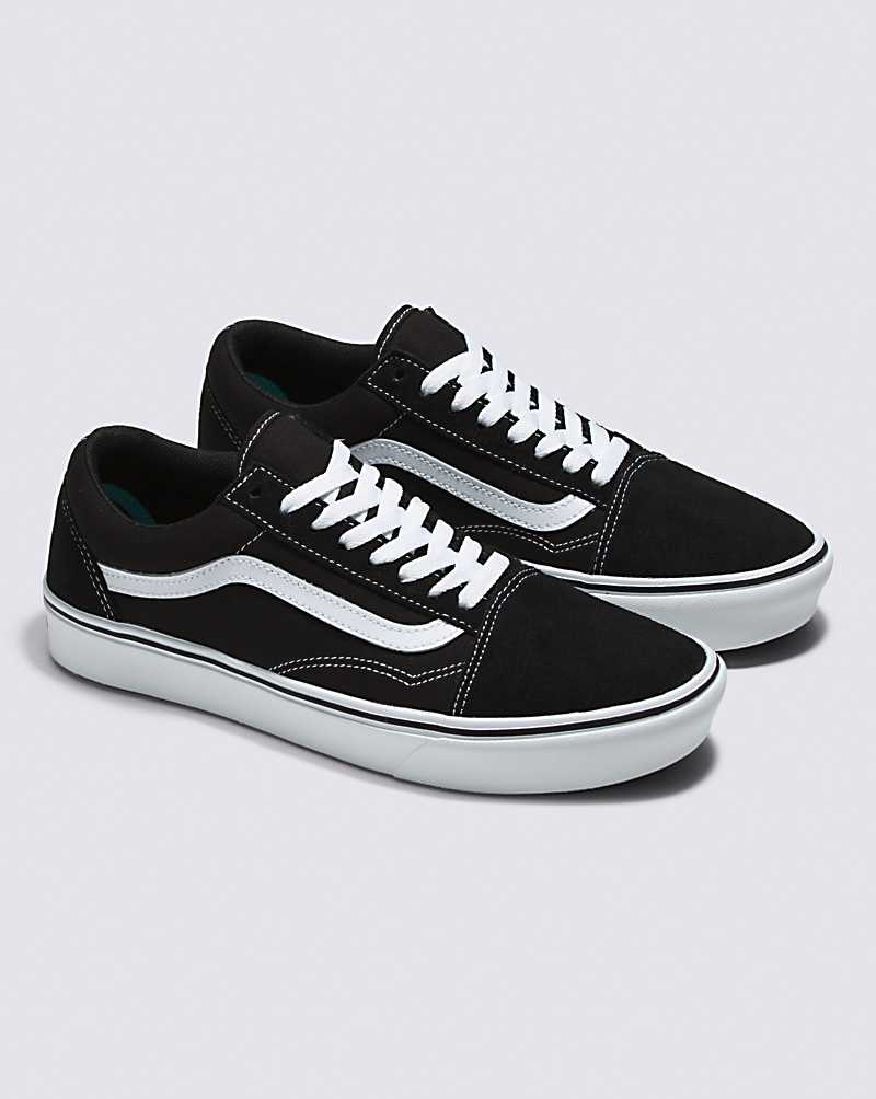 Vans Old Skool ComfyCush Ayakkabı Erkek Siyah Beyaz | Türkiye ASF480612