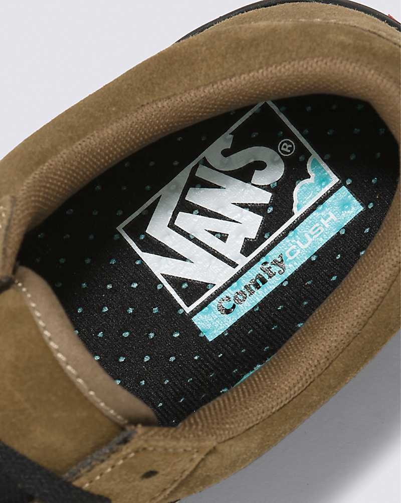 Vans Old Skool ComfyCush Süet Ayakkabı Erkek Kahverengi | Türkiye WIG274369