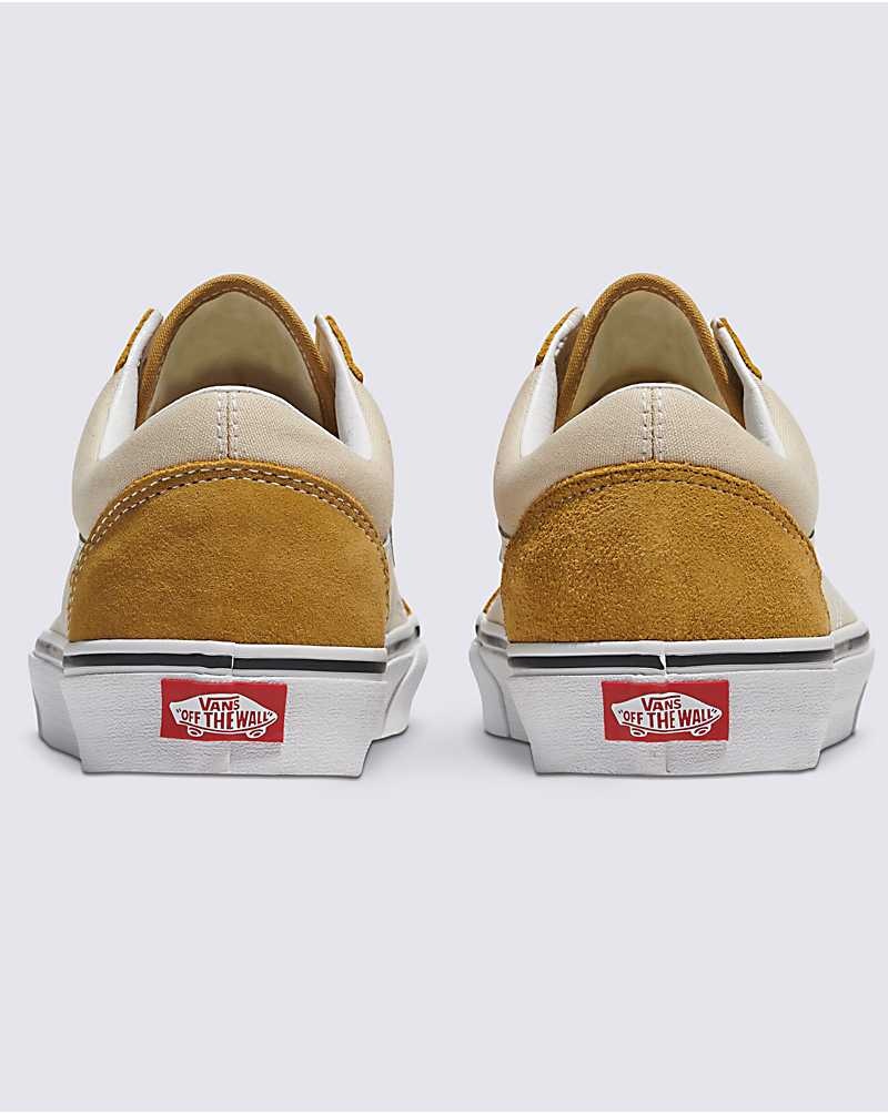 Vans Old Skool Kanvas Süet Ayakkabı Erkek Krema | Türkiye OVZ512396