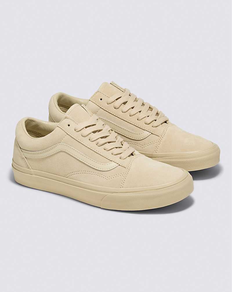 Vans Old Skool Mono Süet Ayakkabı Erkek Bej Rengi | Türkiye MEV069543