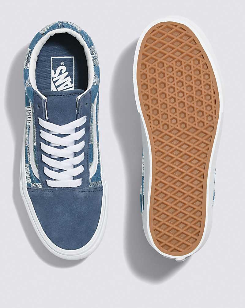 Vans Old Skool Stackform Ayakkabı Kadın Indigo | Türkiye XRI419268