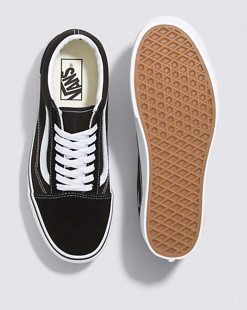 Vans Old Skool Stackform Ayakkabı Kadın Siyah Beyaz | Türkiye JOL986502