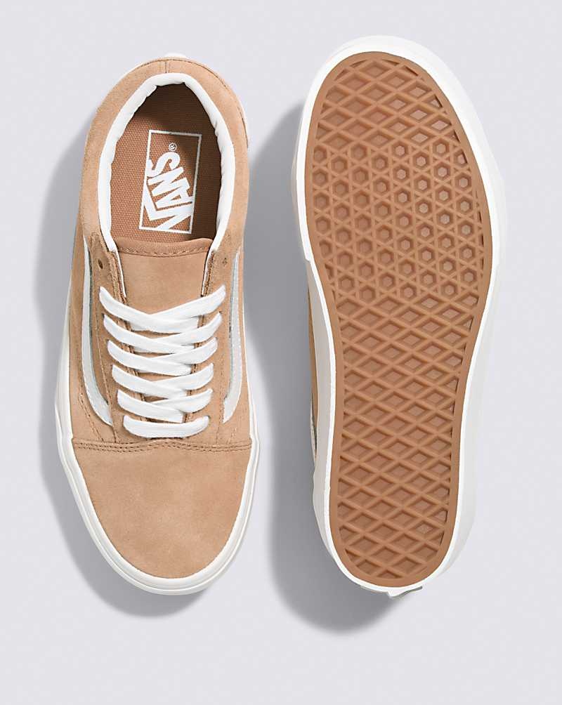 Vans Old Skool Stackform Soft Süet Ayakkabı Kadın Kahverengi | Türkiye QWF591342