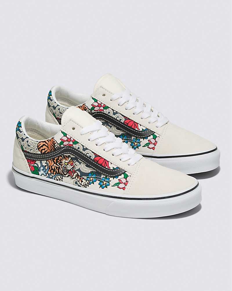 Vans Old Skool Tiger Floral Ayakkabı Erkek Renkli | Türkiye TSH428793