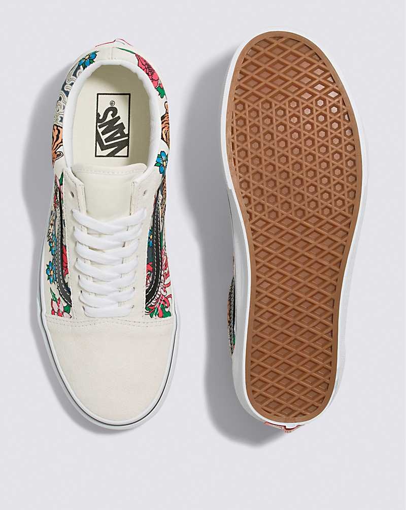 Vans Old Skool Tiger Floral Ayakkabı Erkek Renkli | Türkiye TSH428793