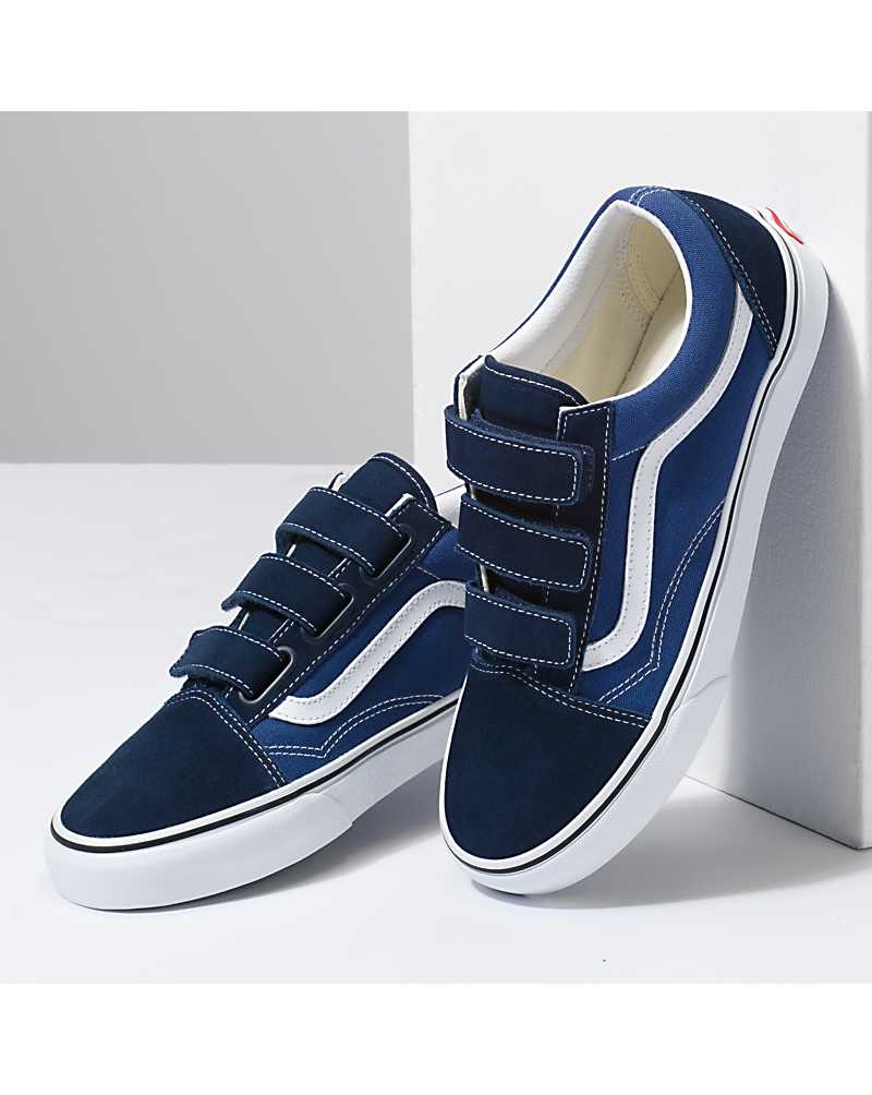 Vans Old Skool V Ayakkabı Erkek Mavi | Türkiye MKE930854