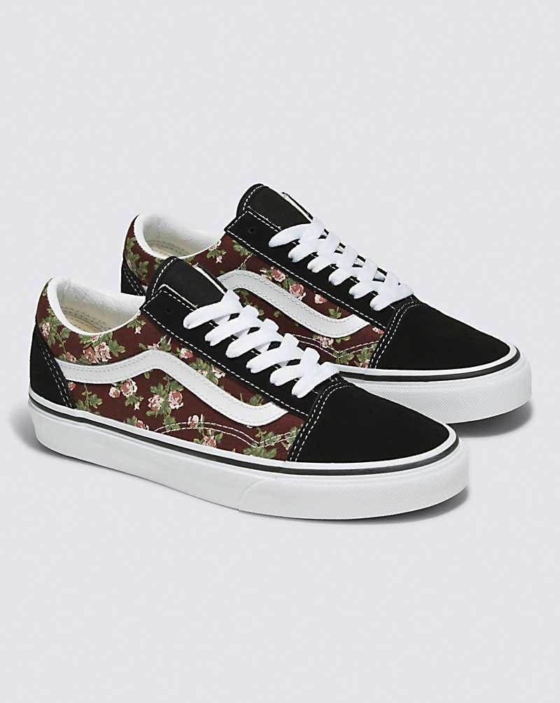 Vans Old Skool Wallflower Floral Ayakkabı Erkek Çikolata | Türkiye GSV352674