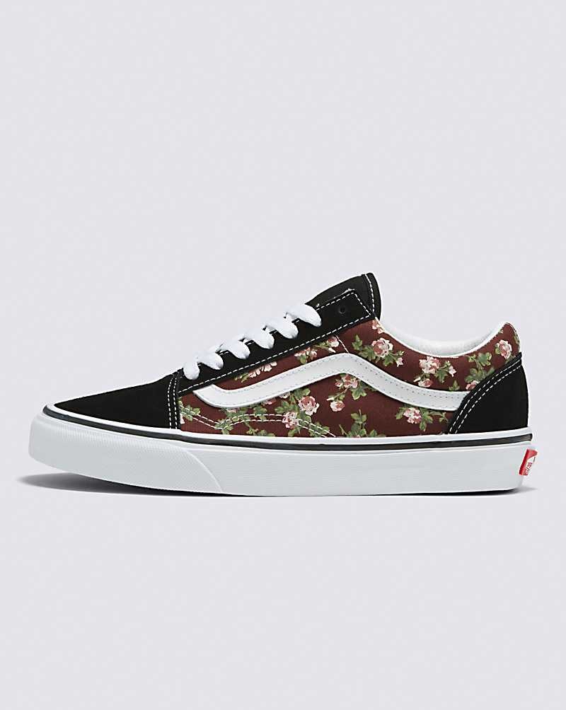 Vans Old Skool Wallflower Floral Ayakkabı Erkek Çikolata | Türkiye GSV352674