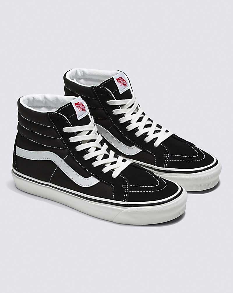 Vans SK8-Hi 38 DX Ayakkabı Kadın Siyah Beyaz | Türkiye DSK453897