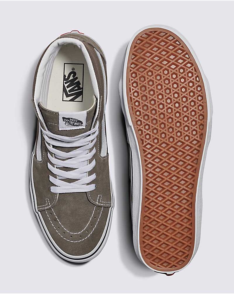 Vans Sk8-Hi Ayakkabı Erkek Haki | Türkiye RBN451092