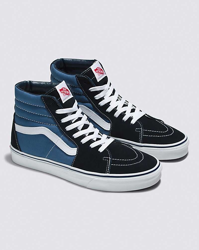 Vans Sk8-Hi Ayakkabı Erkek Lacivert | Türkiye RVP762403