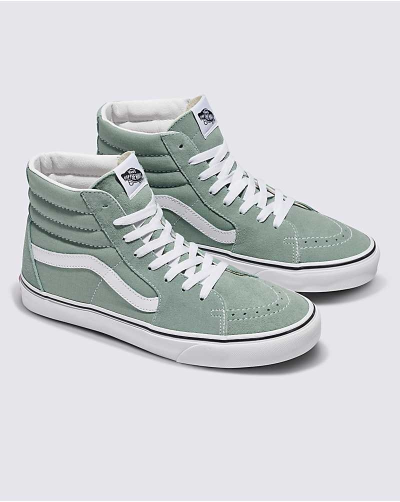 Vans Sk8-Hi Ayakkabı Erkek Yeşil | Türkiye KQS204538