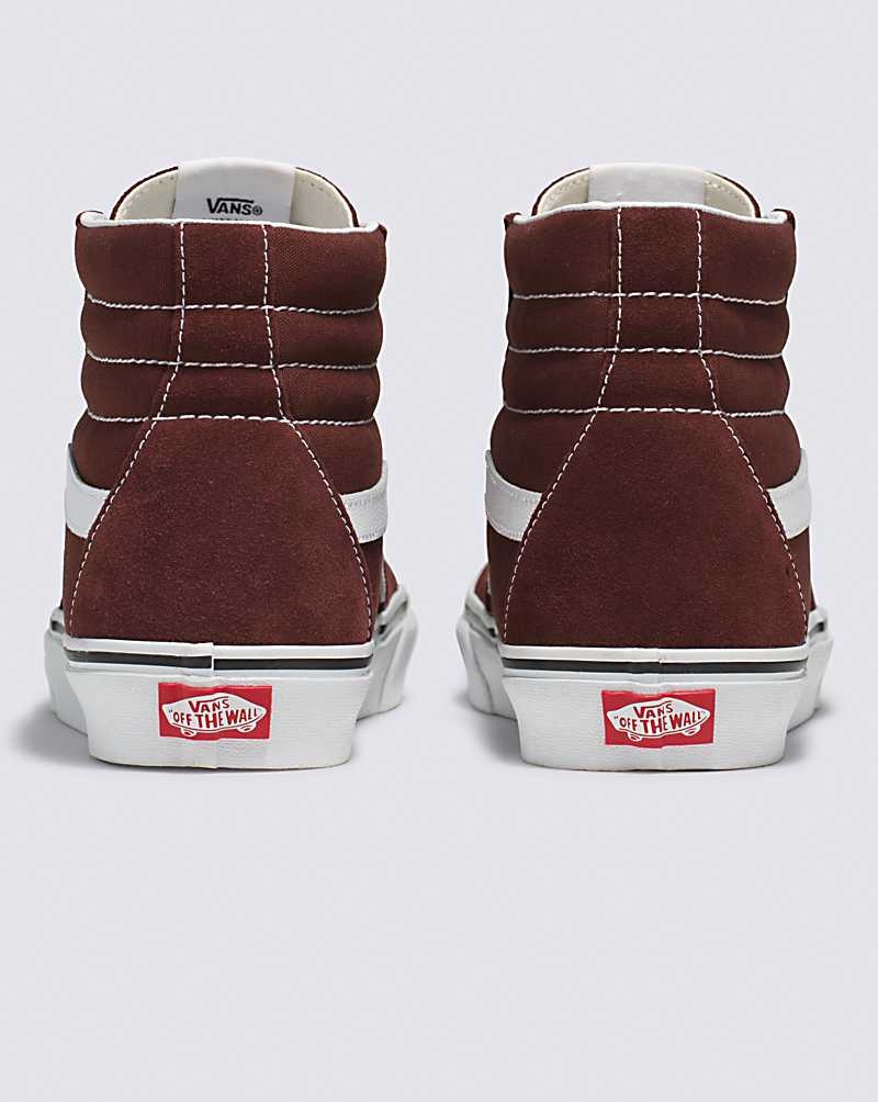 Vans Sk8-Hi Ayakkabı Erkek Çikolata | Türkiye USI192658