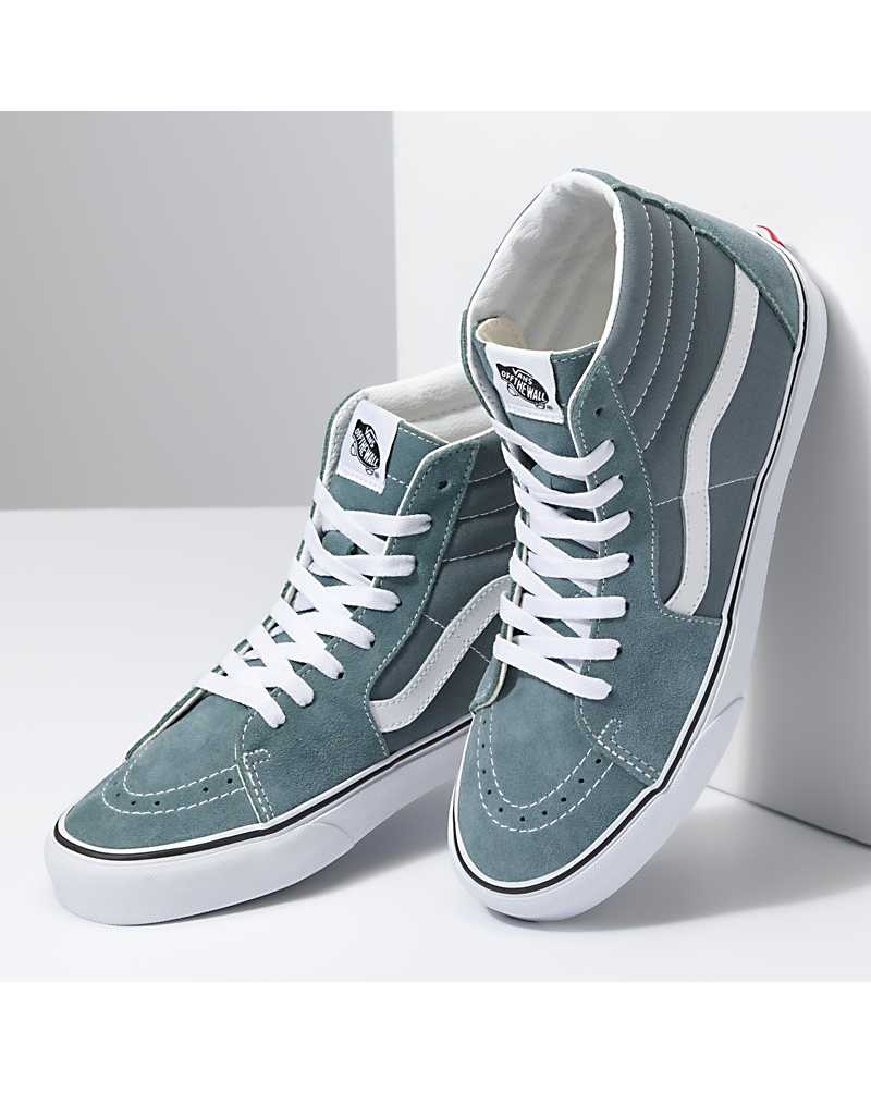 Vans Sk8-Hi Ayakkabı Kadın Turkuaz | Türkiye BGV936021