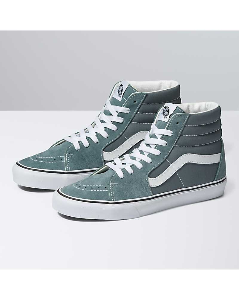 Vans Sk8-Hi Ayakkabı Kadın Turkuaz | Türkiye BGV936021