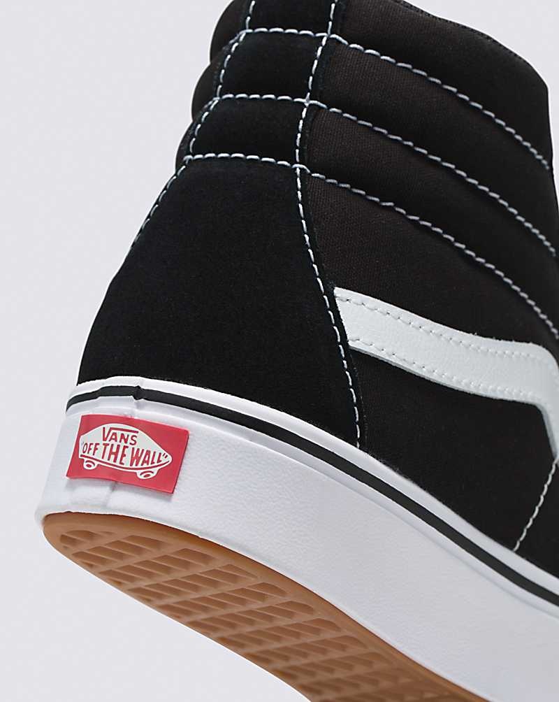 Vans Sk8-Hi ComfyCush Ayakkabı Erkek Siyah Beyaz | Türkiye VHG104932