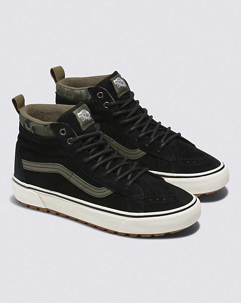 Vans Sk8-Hi MTE-1 Ayakkabı Erkek Camo Siyah | Türkiye QCE175239