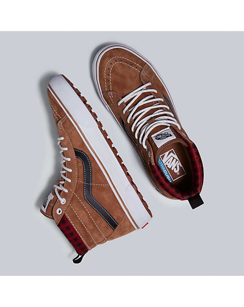 Vans Sk8-Hi MTE-1 Ayakkabı Erkek Kahverengi Siyah | Türkiye AHO062438