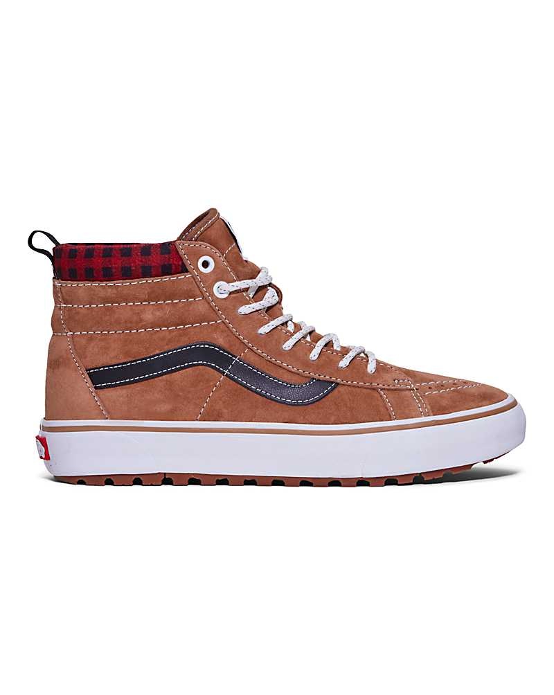 Vans Sk8-Hi MTE-1 Ayakkabı Erkek Kahverengi Siyah | Türkiye AHO062438