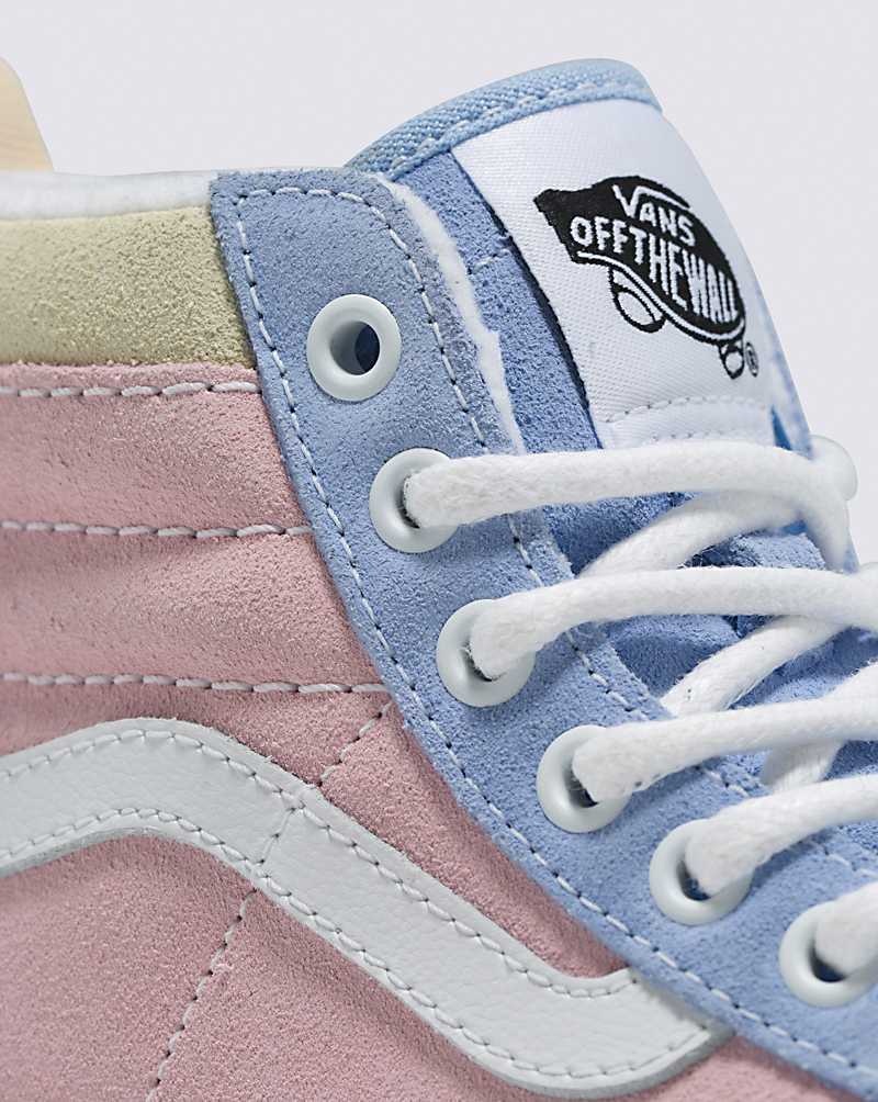 Vans Sk8-Hi MTE-1 Ayakkabı Çocuk Mavi Pembe | Türkiye PIY540968