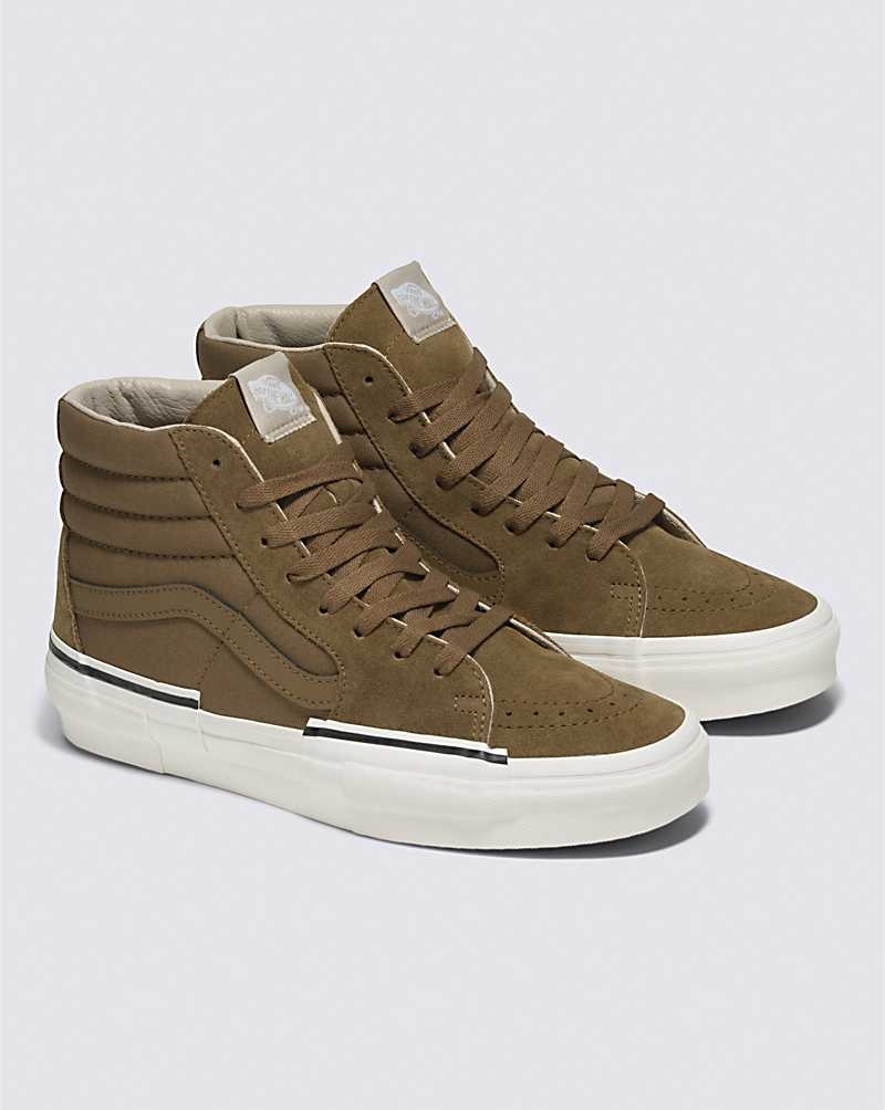 Vans Sk8-Hi Rearrange Ayakkabı Erkek Haki | Türkiye ZKA123086