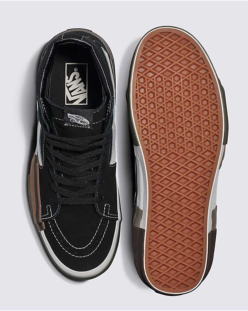 Vans Sk8-Hi Rearrange Ayakkabı Kadın Siyah | Türkiye AIL096278