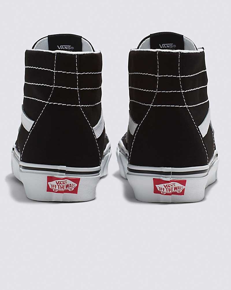 Vans Sk8-Hi Tapered Kanvas Ayakkabı Erkek Siyah Beyaz | Türkiye ECR458362