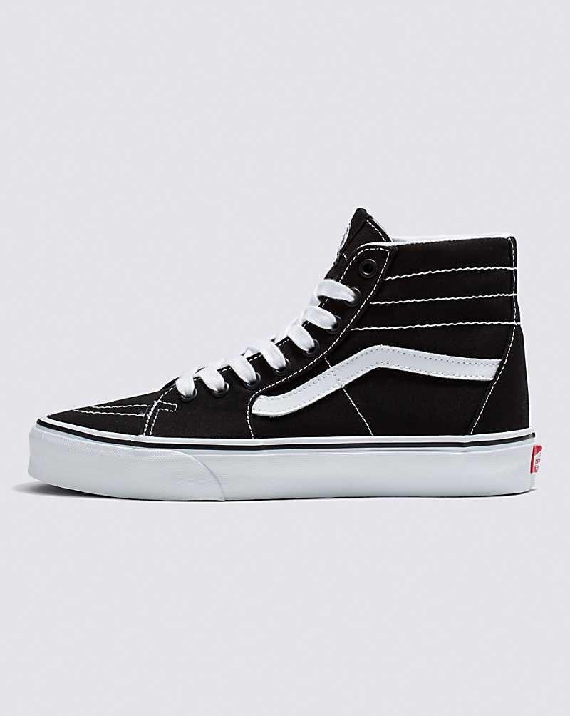 Vans Sk8-Hi Tapered Kanvas Ayakkabı Erkek Siyah Beyaz | Türkiye ECR458362