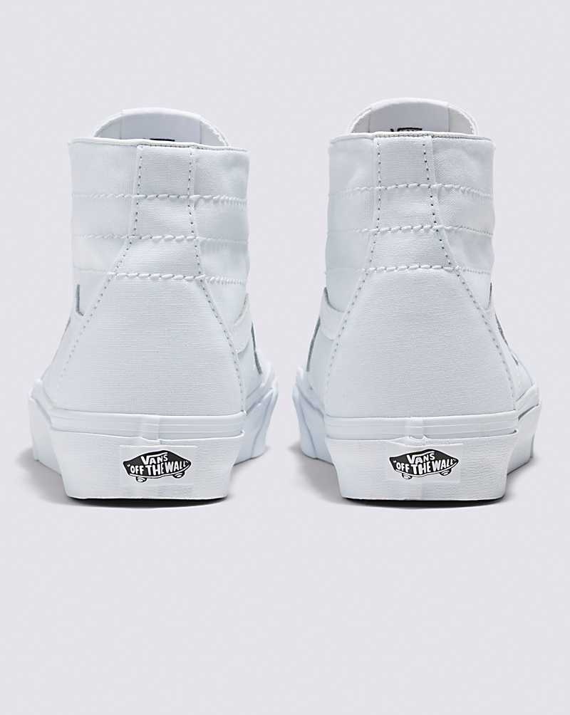 Vans Sk8-Hi Tapered Kanvas Ayakkabı Kadın Beyaz | Türkiye RBX531784