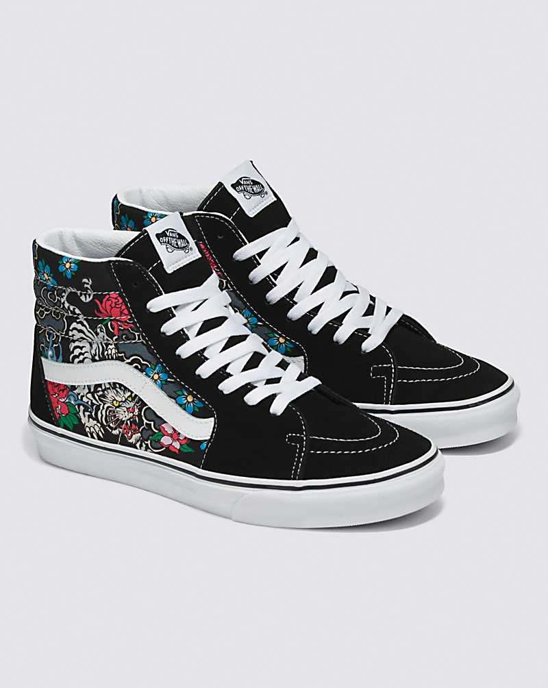 Vans Sk8-Hi Tiger Floral Ayakkabı Erkek Renkli | Türkiye JHP163784