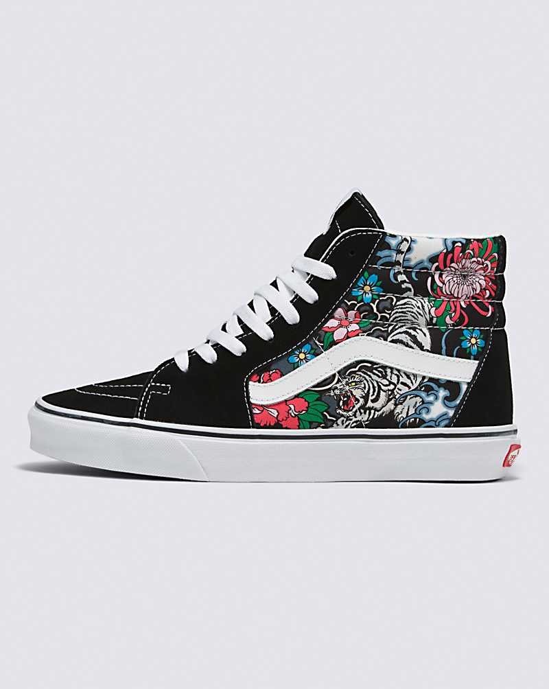 Vans Sk8-Hi Tiger Floral Ayakkabı Erkek Renkli | Türkiye JHP163784