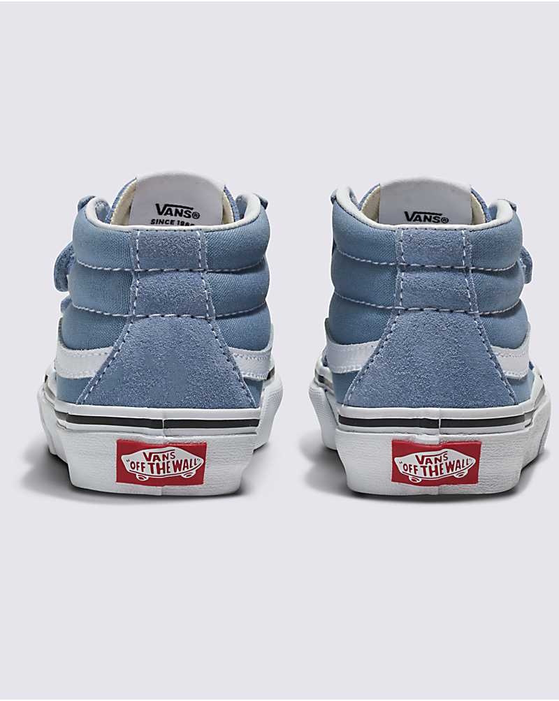 Vans Sk8-Mid Reissue V Ayakkabı Çocuk Mavi | Türkiye VXL276410