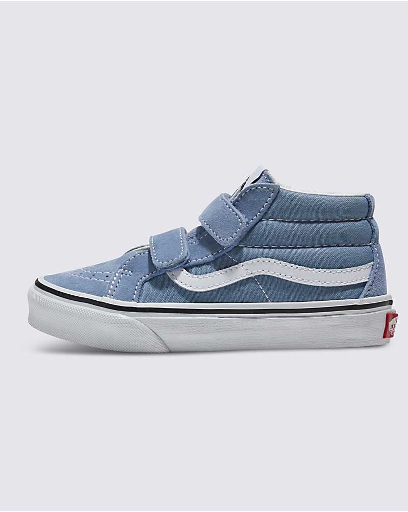 Vans Sk8-Mid Reissue V Ayakkabı Çocuk Mavi | Türkiye VXL276410