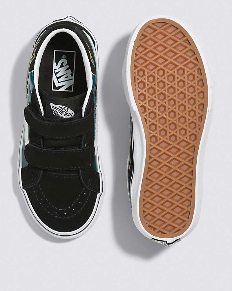 Vans Sk8-Mid Reissue V Ayakkabı Çocuk Siyah | Türkiye NCP698014