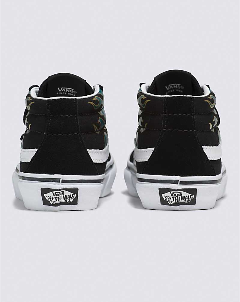 Vans Sk8-Mid Reissue V Ayakkabı Çocuk Siyah | Türkiye NCP698014