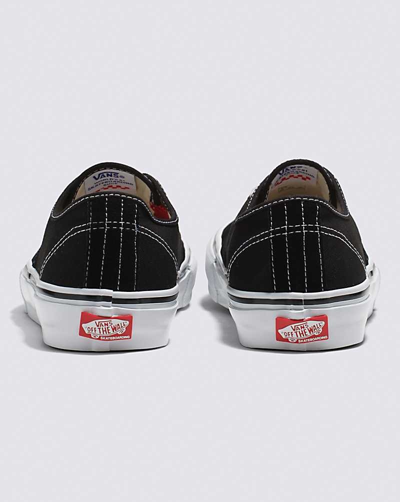 Vans Skate Authentic Kaykay Ayakkabısı Erkek Siyah Beyaz | Türkiye LJH320417