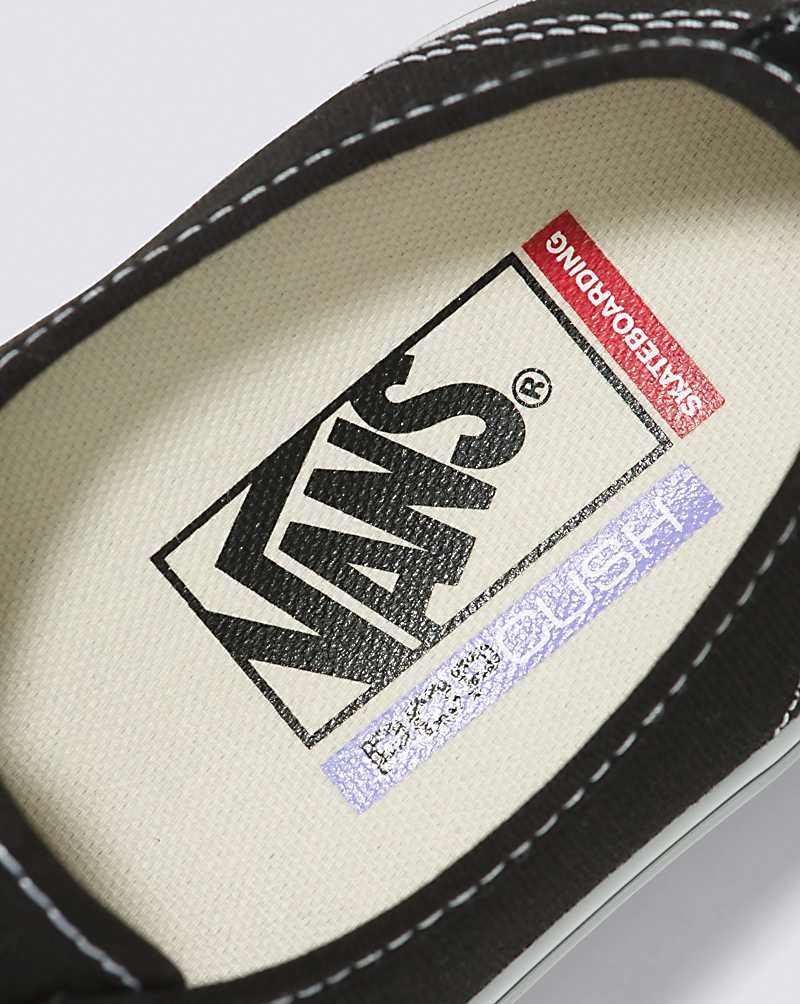 Vans Skate Authentic Kaykay Ayakkabısı Erkek Siyah Beyaz | Türkiye LJH320417